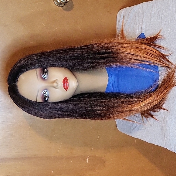 Long Two Tone Lace Front Wig - Picture 2 of 5